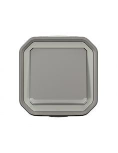 Interrupteur ou va-et-vient lumineux 10AX 250V Plexo complet saillie gris LEGRAND 069713L 2