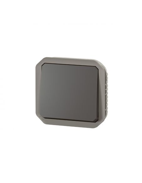 Interrupteur ou va-et-vient 10AX 250V Plexo composable anthracite LEGRAND 069801L