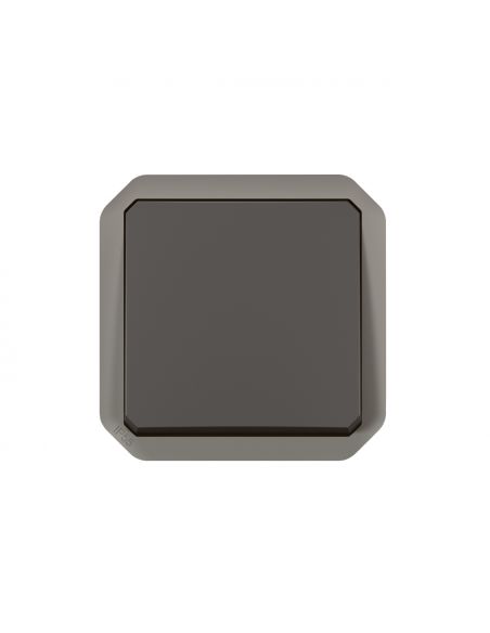 Interrupteur ou va-et-vient 10AX 250V Plexo composable anthracite LEGRAND 069801L
