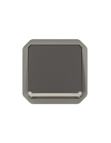 Interrupteur ou va-et-vient témoin 10AX 250V Plexo composable anthracite LEGRAND 069802L