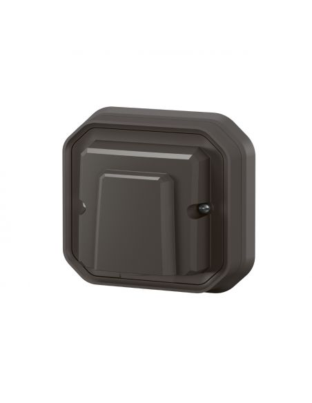 Sortie de câble 16A Plexo complet encastré anthracite LEGRAND 069878L