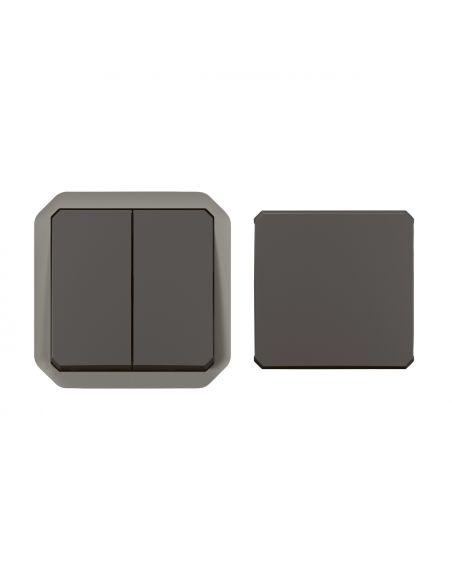 Transformeur réversible Plexo composable anthracite LEGRAND 069800L