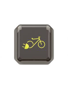 Prise de courant Plexo pour recharge vélo électrique composable anthracite LEGRAND 069807L 2