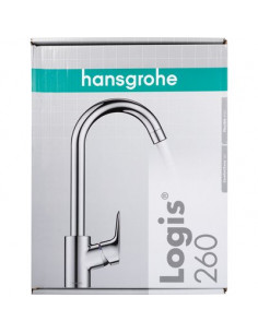 Mitigeur évier cuisine Logis M31 1 jet HANSGROHE 71835000 2