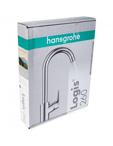 Mitigeur évier cuisine Logis M31 1 jet HANSGROHE 71835000