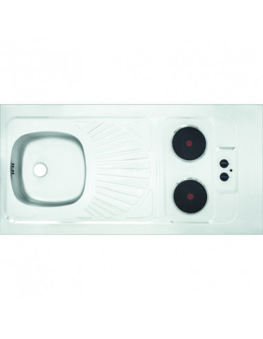EVIER INOX PLAQUES INTEGREES MODERNA CPAE120A00