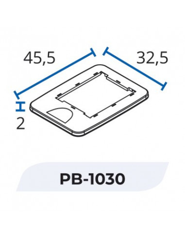 CADRE COUV PB-1080/1090/V PROBBAX PB-1030-GRN