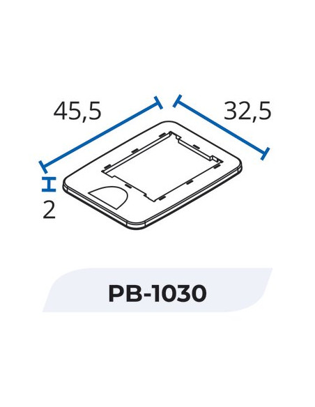 CADRE COUV PB-1080/1090/J PROBBAX PB-1030-YEL