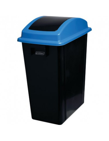 COLLECTEUR 40L COUV BASC/N-B PROBBAX PB-1143-BBLU