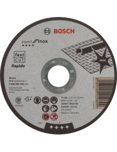 DISQUE À TRONÇONNER INOX 125 BOSCH 2 608 600 549