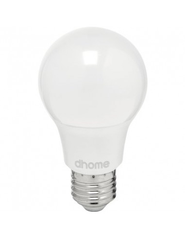 AMPOULE LED C STD E27 4000K 480/10 DHOME A60-8 E27 4000K 470L /10