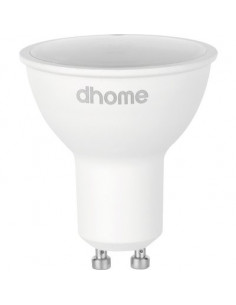 AMPOULE LED C GU10 4000K 450LM /10 DHOME GU10-25B 5W 4000K 500LM/10