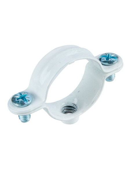 COLLIER D26 ACIER BLANC /50 ING FIXATION A141590