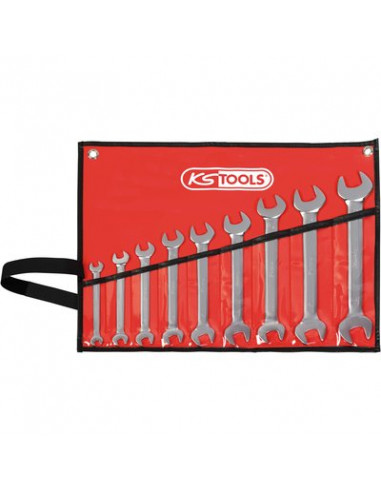 TROUSSE 9 CLES A FOURCHES KS TOOLS 517.1121