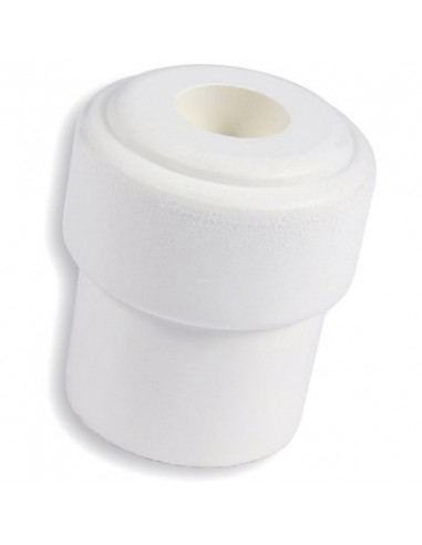 BUTOIR SOL CAOUT.BLANC D32XH36MM 88902550