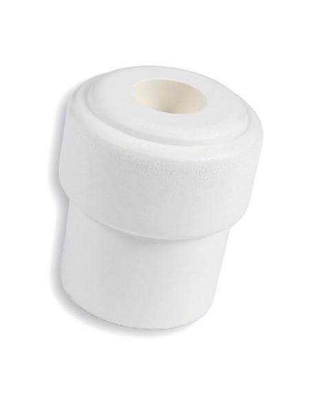 BUTOIR SOL CAOUT.BLANC D32XH36MM 88902550