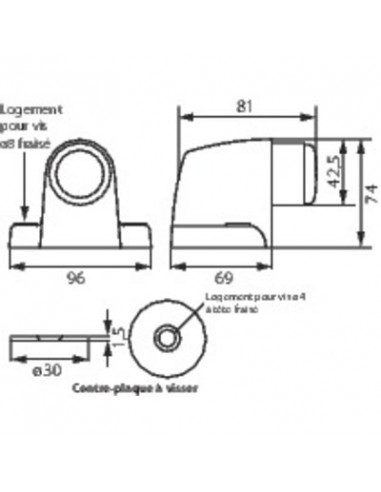BUTEE 9874 MAGNETIQUE VACHETTE 075788