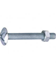 BOULON POELIER ZINGUE 4X50/200 VISWOOD 601B4050
