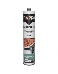 CARTOUCHE MASTICOL PU GRIS /12 FIXPRO