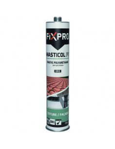 CARTOUCHE MASTICOL PU GRIS /12 FIXPRO 2