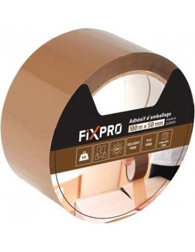 RUB HAVANE ACRYLIQUE 100MX50MM FIXPRO TPJD (28 MICRONS)