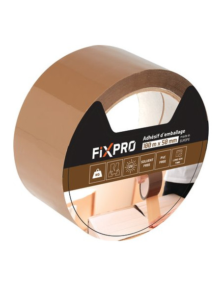 RUB HAVANE ACRYLIQUE 100MX50MM FIXPRO TPJD (28 MICRONS)