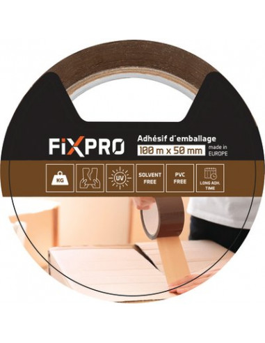 RUB HAVANE ACRYLIQUE 100MX50MM FIXPRO TPJD (28 MICRONS)