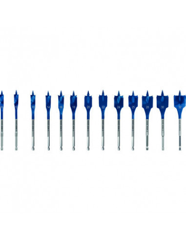 COFF. 13 MECHES PLATES 10-32MM BOSCH 2608900336