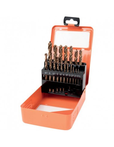 COFFRETS FORET HSS CO 19PCS SCID 0301010