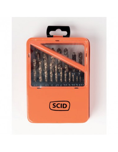 COFFRETS FORET HSS CO 19PCS SCID 0301010