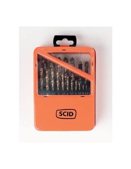 COFFRETS FORET HSS CO 19PCS SCID 0301010