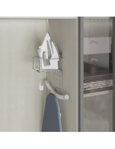 Porte-fer et planche à repasser Acier Chromé EMUCA 8151611