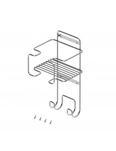 Porte-fer et planche à repasser Acier Chromé EMUCA 8151611 2