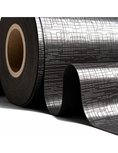 Tapis antidérapant pour tiroirs Effet Net Plastique noir Plastique EMUCA 8911517