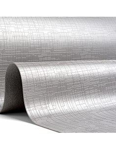 Tapis antidérapant pour tiroirs Effet Net Plastique gris Plastique EMUCA 8911521 2