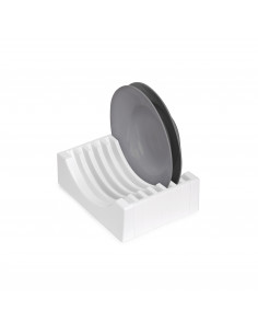 Kit de furniture Dish Organiser Kit peut contenir jusqu'à 13 assiettes Plastique Blanc EMUCA 8938515 2