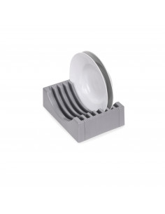 Kit de furniture Plate Organiser Kit peut contenir jusqu'à 13 assiettes Plastique Gris EMUCA 8938521 2