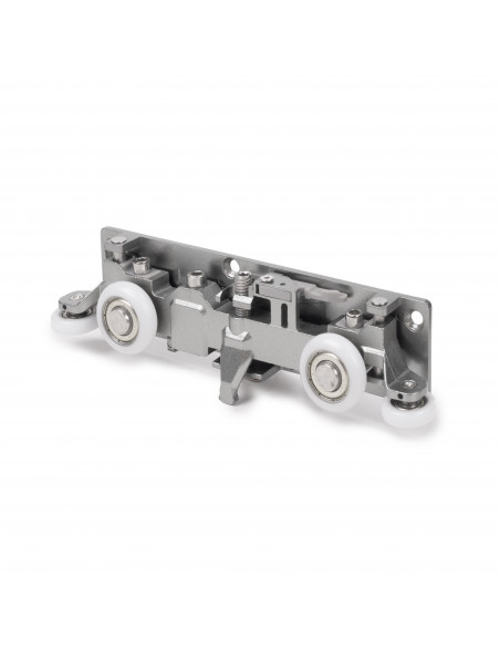 Kit de quincaillerie pour porte coulissante en bois Wall à fermeture souple Acier et Aluminium et Plastique EMUCA 6119420