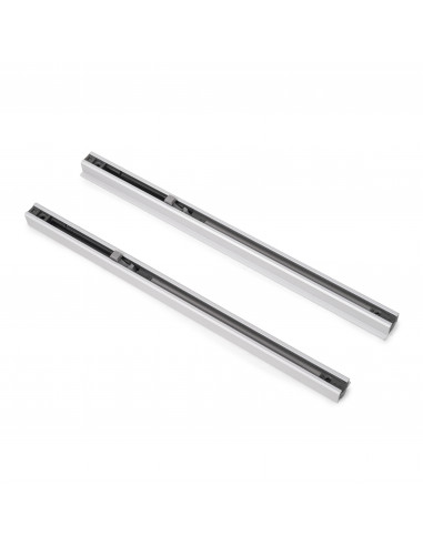 Kit de quincaillerie pour porte coulissante en bois Wall à fermeture souple Acier et Aluminium et Plastique EMUCA 6119420