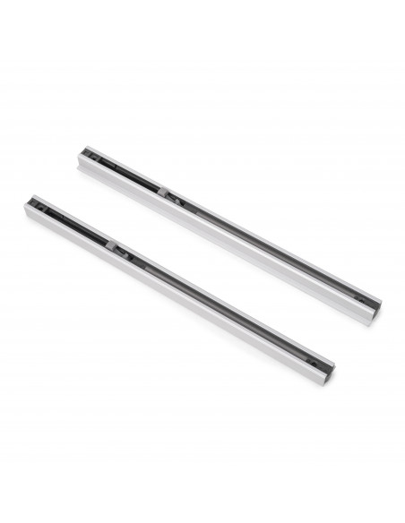 Kit de quincaillerie pour porte coulissante en bois Wall à fermeture souple Acier et Aluminium et Plastique EMUCA 6119420