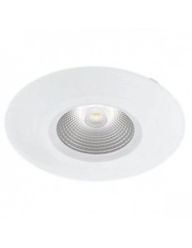 FOLK R Spot 6W blanc fixe 100% recouvrable HV LED 3000K  ASLED FOL6WRBCBBC