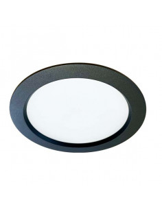 POP Downlight 20W 2280 lm noir en aluminium encastrable CTC 3000/4000/5000K ASLED POP20BCTC