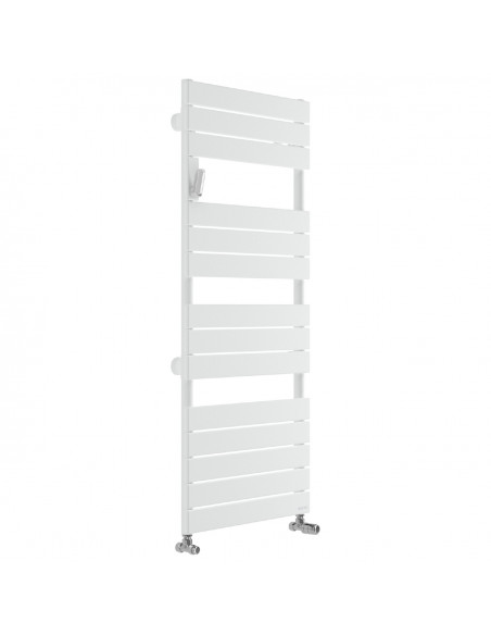 Radiateur sèche-serviettes Adélis eau chaude raccord collecteurs 973W blanc carat ATLANTIC 861955