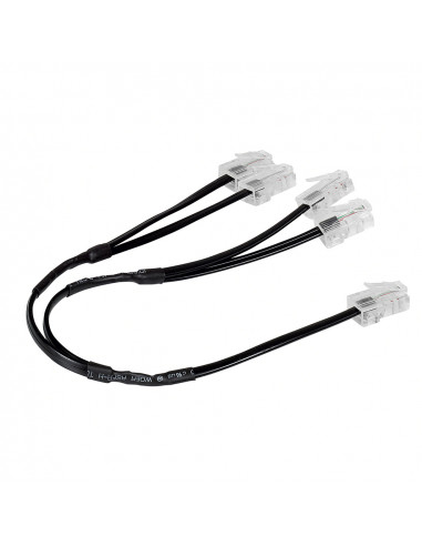 Cordon de brassage quadruple RJ45 téléphone pour réseau multimédia LEGRAND 413204