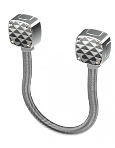 Flexible inox de 40 cm avec embouts pour câble diamètre maxi 13mm ELFX2B AIPHONE 120914