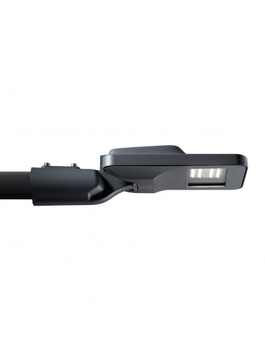 Luminaire pour mât tilt FENDER IP66 LED SMD 21W 3505lm CRI70 4000K 110º 114mm Anthracite NOVOLUX LIGHTING 999A-L0225A-04