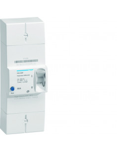 Disjoncteur de branchement différentiel 2 Pôles 60A 500mA instantané HAGER HDA260F