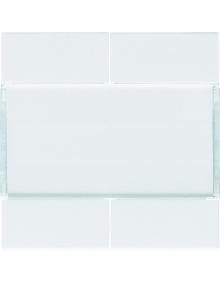 Enjoliveur 4 boutons poussoirs KNX gallery pure HAGER WXE304B