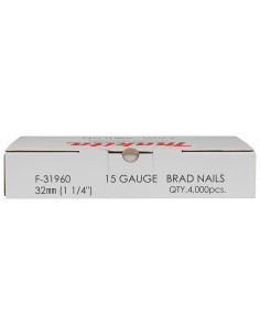 4000 Clous brads Tête D 15 Ga pour AF635 MAKITA F-31960 2