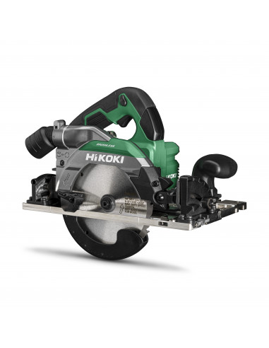 Scie circulaire Ø165 cap.66 18V Li-ion Brushless semelle adaptrail solo HitCase HIKOKI C1806DUMW2Z